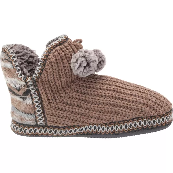 MUK LUKS Womens Pull on SlipperCamel