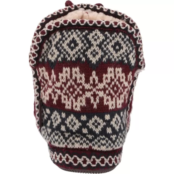 MUK LUKS Womens Pull on SlipperOxblood