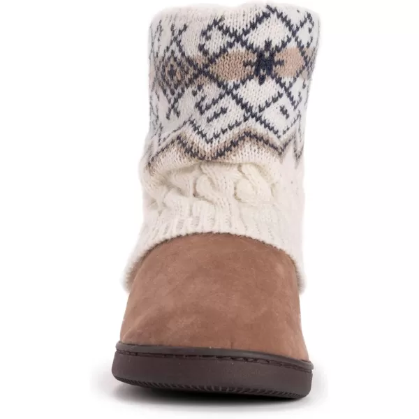 MUK LUKS Womens Raquel SlippersOxfordIvory