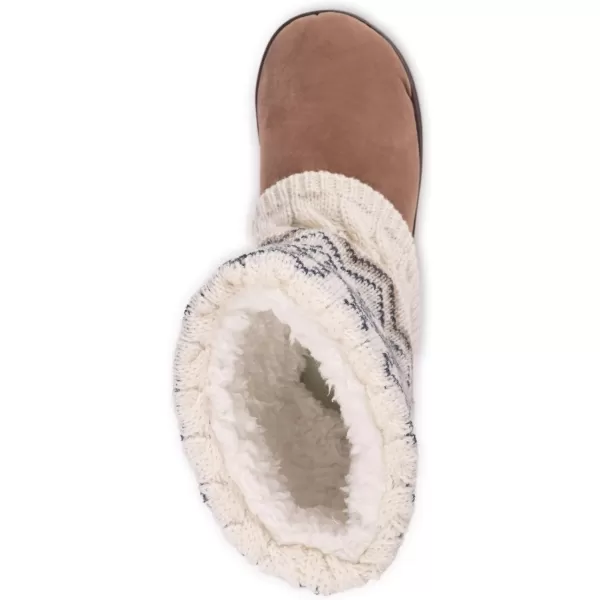 MUK LUKS Womens Raquel SlippersOxfordIvory