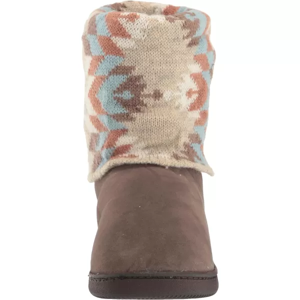 MUK LUKS Womens Raquel SlippersOxfordOatmeal Strpe