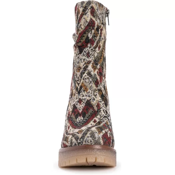 MUK LUKS Womens Riser Pop BootsVintage Multi