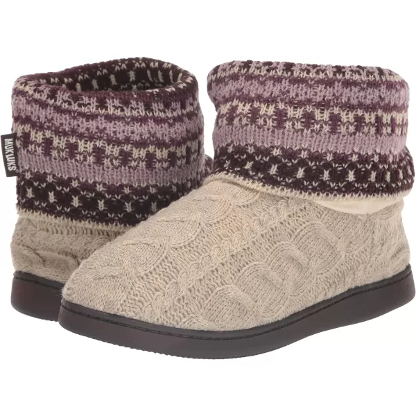 MUK LUKS Womens Rochelle SlippersOatmeal