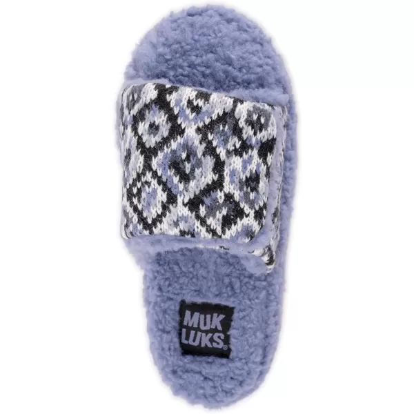 MUK LUKS Womens Romye Slide SlipperDenim