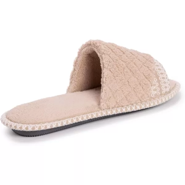 MUK LUKS Womens Sally Micro Chenille SlipperHoney Wheat