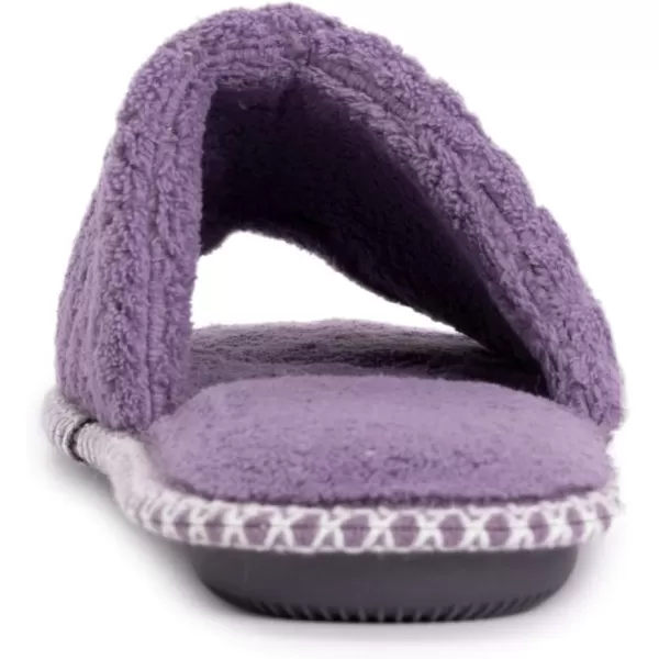 MUK LUKS Womens Sally Micro Chenille SlipperLilac