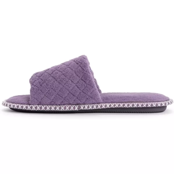 MUK LUKS Womens Sally Micro Chenille SlipperLilac