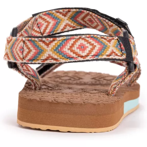 MUK LUKS Womens Sand Bar SandalIvoryIvory