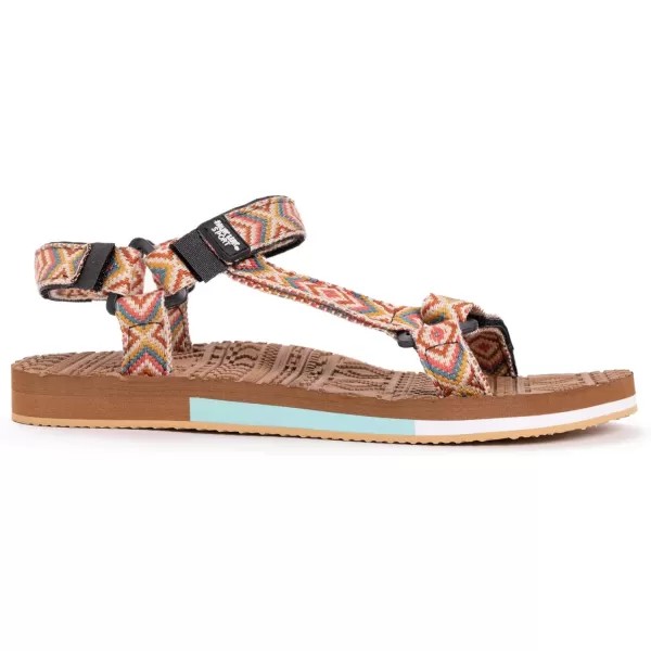 MUK LUKS Womens Sand Bar SandalIvoryIvory