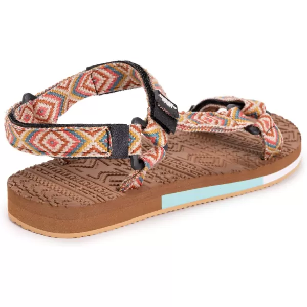 MUK LUKS Womens Sand Bar SandalIvoryIvory