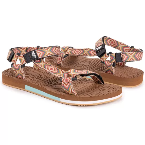 MUK LUKS Womens Sand Bar SandalIvoryIvory