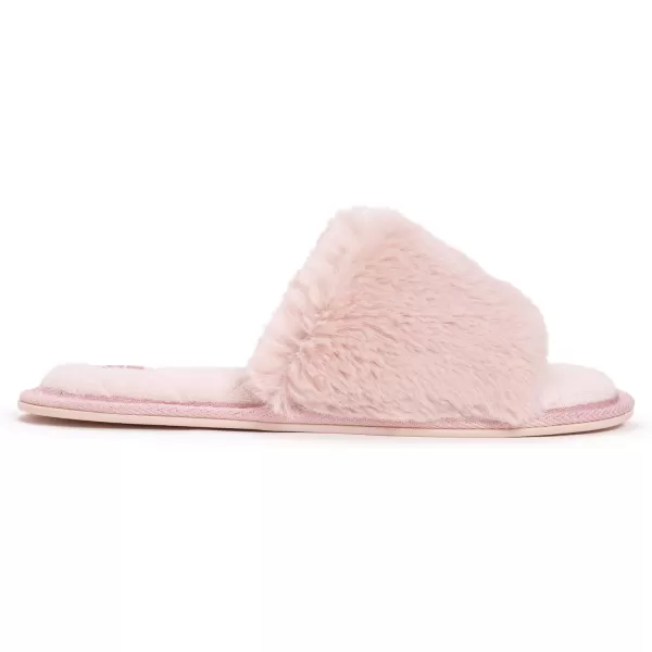 MUK LUKS Womens Sariah Slide SlipperSnow WhiteBlush