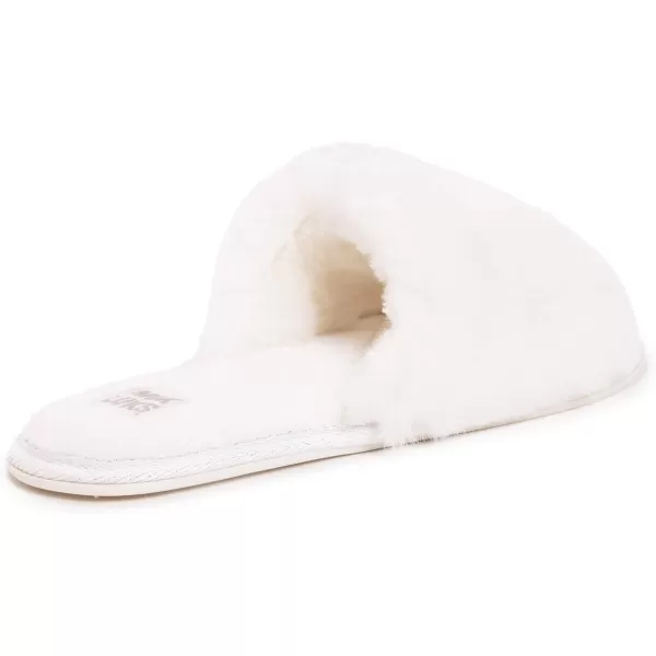 MUK LUKS Womens Sariah Slide SlipperSnow WhiteSnow White