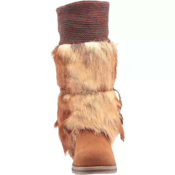 MUK LUKS Womens Sigrid Leela Fashion BootCognac