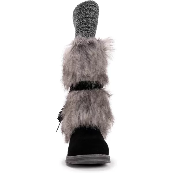 MUK LUKS Womens Sigrid Leela Fashion BootEbony