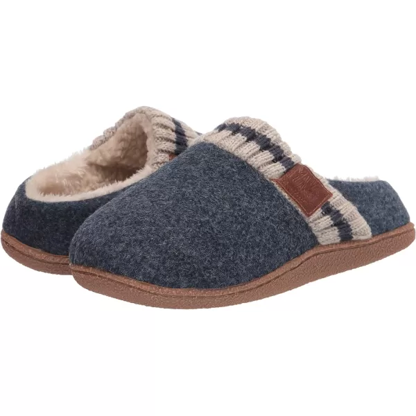 MUK LUKS Womens Slip on SlipperBlue Heather