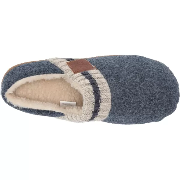 MUK LUKS Womens Slip on SlipperBlue Heather