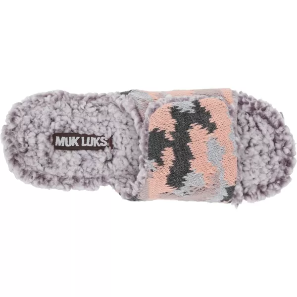 MUK LUKS Womens Slip on SlipperCamo