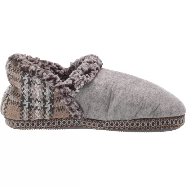 MUK LUKS Womens Slip on SlipperDark Grey