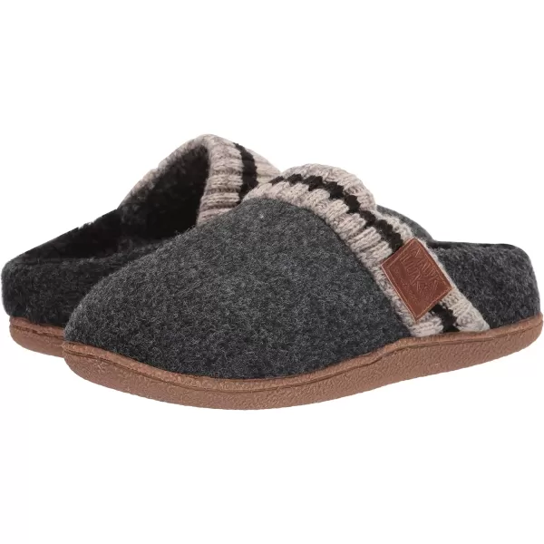 MUK LUKS Womens Slip on SlipperEbony Heather