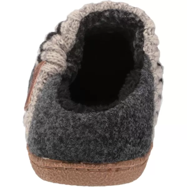 MUK LUKS Womens Slip on SlipperEbony Heather