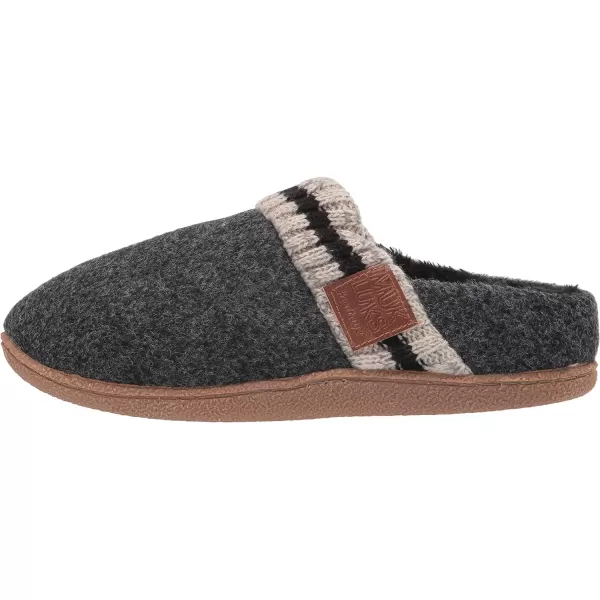 MUK LUKS Womens Slip on SlipperEbony Heather