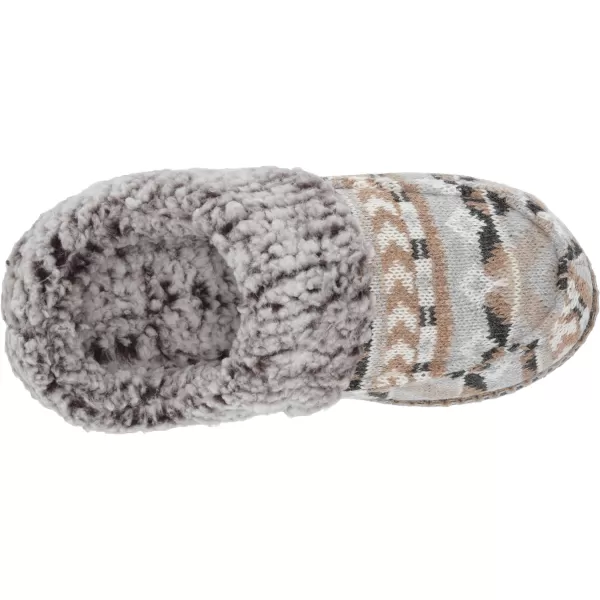 MUK LUKS Womens Slip on SlipperGrey