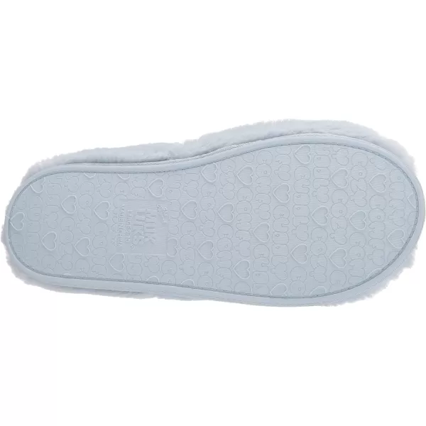 MUK LUKS Womens Slip on SlipperLight Blue