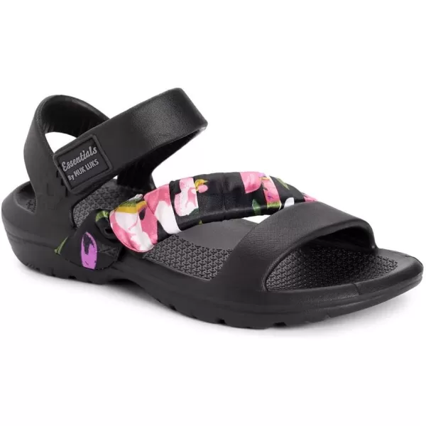 MUK LUKS Womens Surf Girl SandalBlack