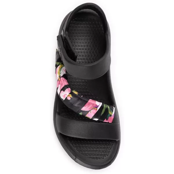 MUK LUKS Womens Surf Girl SandalBlack