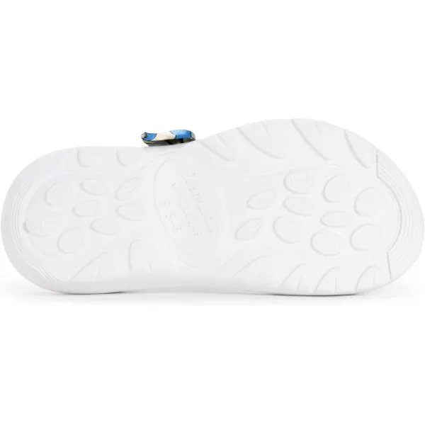 MUK LUKS Womens Surf Girl SandalWhite