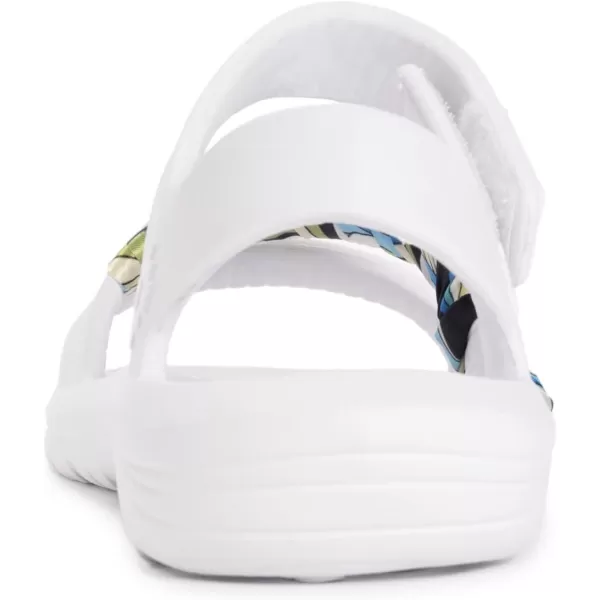 MUK LUKS Womens Surf Girl SandalWhite