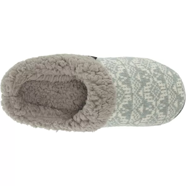 MUK LUKS Womens Suzanne Clog SlippersGreyCinder