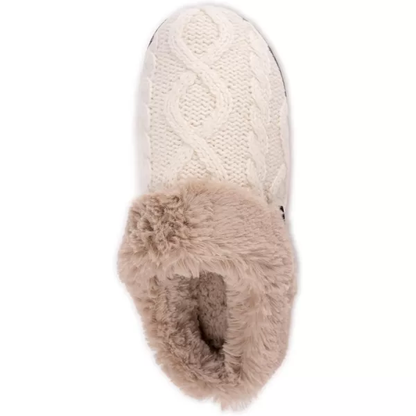 MUK LUKS Womens Suzanne Clog SlippersIvory