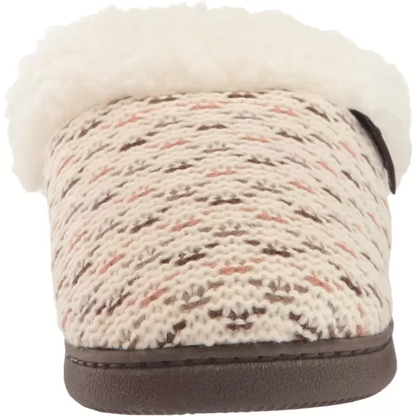 MUK LUKS Womens Suzanne Clog SlippersIvory Dash