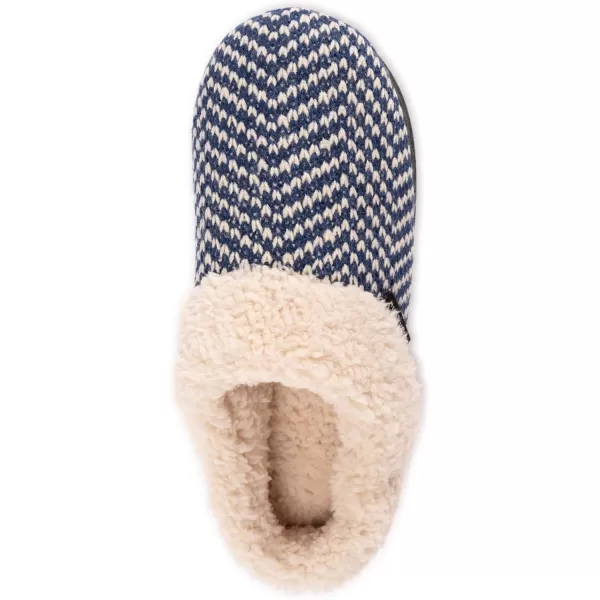 MUK LUKS Womens Suzanne Clog SlippersLiberty Blue