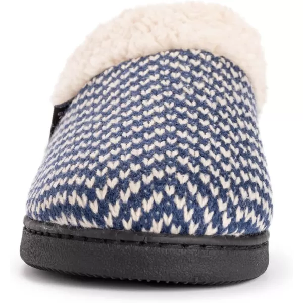 MUK LUKS Womens Suzanne Clog SlippersLiberty Blue