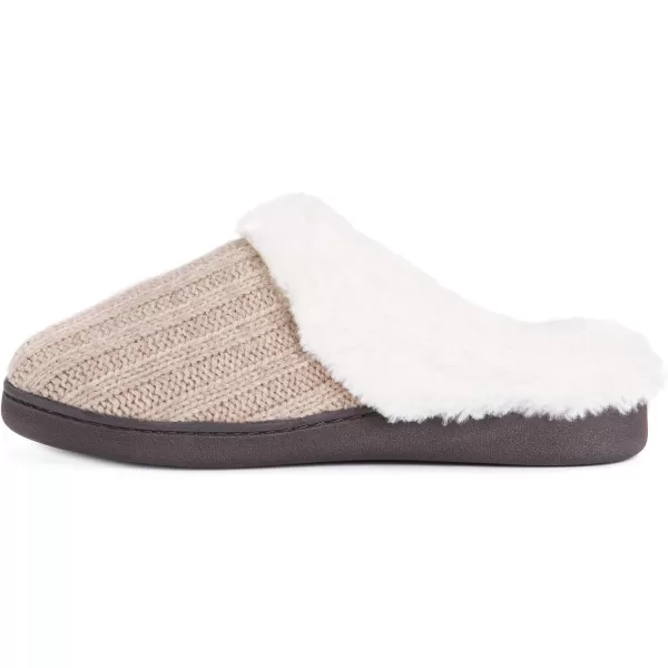 MUK LUKS Womens Suzanne Clog SlippersMocha Mousse