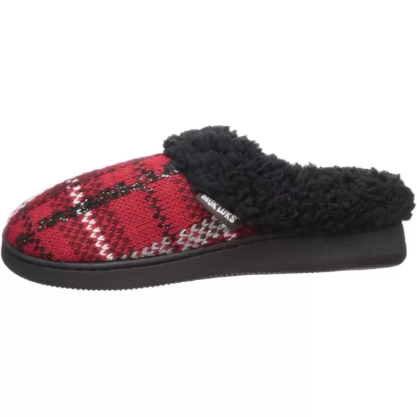 MUK LUKS Womens Suzanne Clog SlippersRed