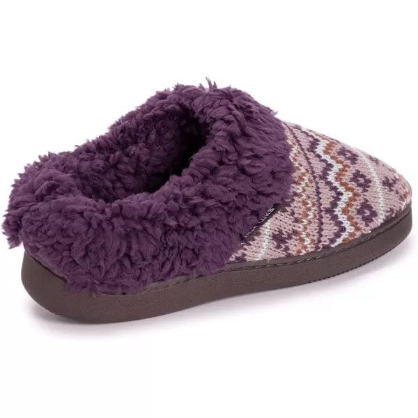 MUK LUKS Womens Suzanne Clog SlippersViolet