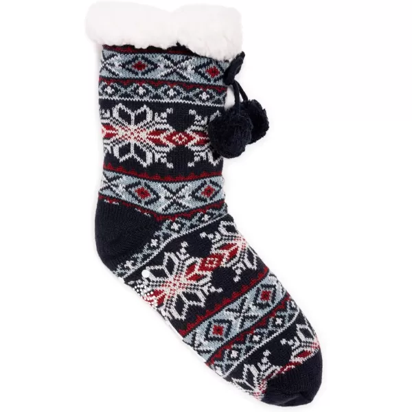 MUK LUKS Womens Tall Cabin Sox 1 Pair PackNordic Americana