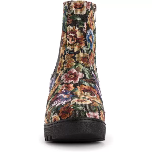 MUK LUKS Womens Vermont Essex BootsBlack Floral