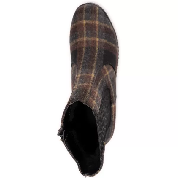 MUK LUKS Womens Vermont Essex BootsBlack Plaid