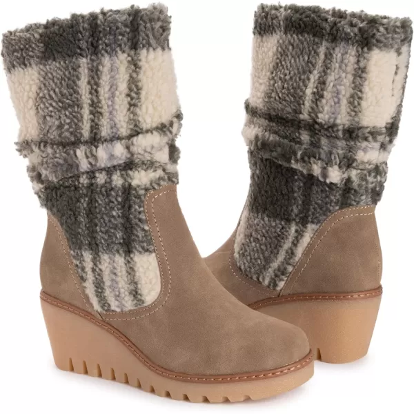 MUK LUKS Womens Vermont Stowe BootsSand