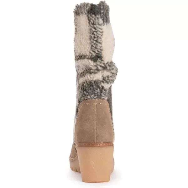 MUK LUKS Womens Vermont Stowe BootsSand