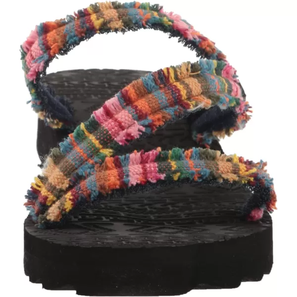 MUK LUKS Womens Wave Riptide SandalsMulti Stripe