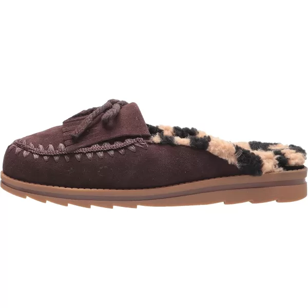 MUK LUKS Womens Ziggy Hollywood MuleChocolate