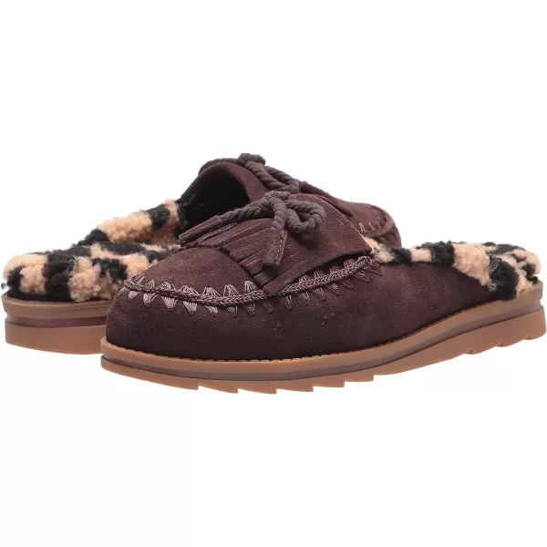 MUK LUKS Womens Ziggy Hollywood MuleChocolate