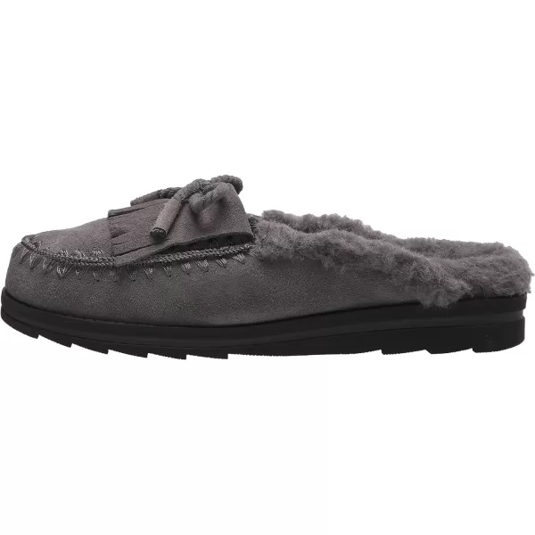 MUK LUKS Womens Ziggy Hollywood MuleDark Grey