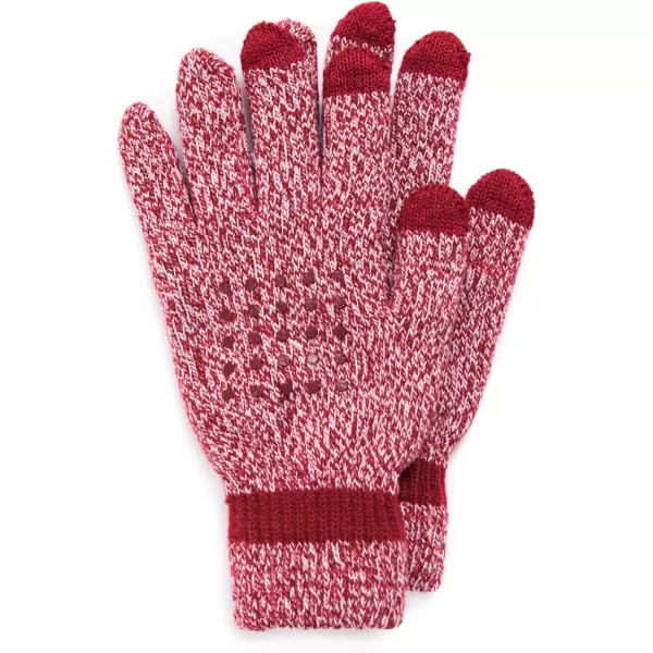 MUK LUKS womens Womens Touchscreen GlovesRed